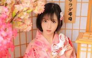 日本和服美女图片壁纸_4