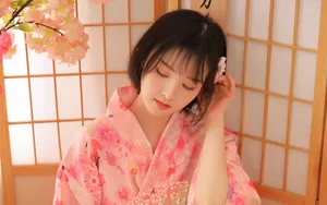 日本和服美女图片壁纸_6