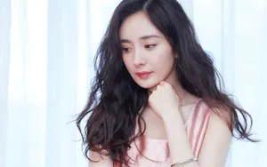 杨幂粉色礼服图片壁纸_2