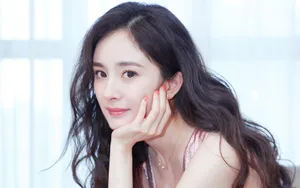 杨幂粉色礼服图片壁纸_5