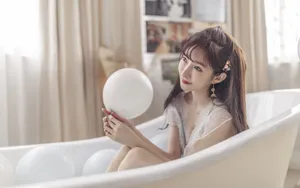 性感迷人的蕾丝裙美女写真图片_3