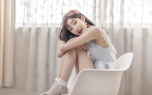 性感迷人的蕾丝裙美女写真图片_7