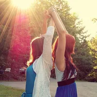 非主流个性姐妹头像 2姐妹第1张