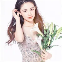 拿鲜花的女生头像第1张