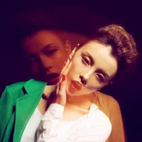 扎发清纯可人lomo风格女生头像第1张