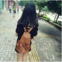 长发美女背影头像背书馆的第1张