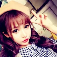 韩系美女可爱剪刀手头像第1张