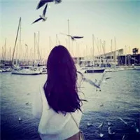 长发背影女神头像第1张