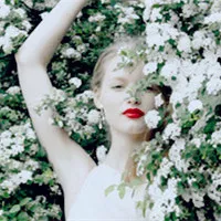 美美的新娘婚纱头像图片第1张