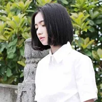 好看的qq头像女生清新图片短发第1张