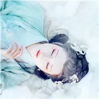 初雪唯美古风汉服女生头像第1张