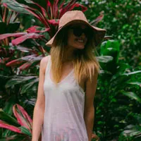 戴着礼帽的女孩头像图片第1张