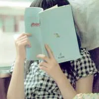 微信头像女生个性霸气气质唯美看书第1张