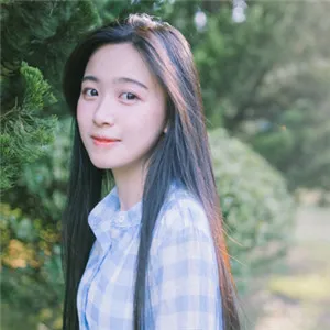 森系美女长发头像第1张