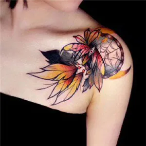 女生性感纹身头像第1张