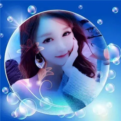 炫酷边框女人最适合的微信头像第1张