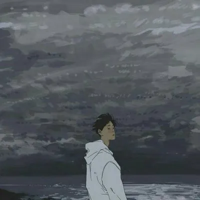 冷酷伤感的男生卡通动漫头像第1张