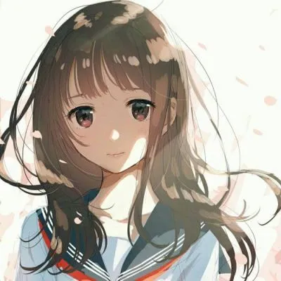 微信头像卡通女生唯美小清新第1张