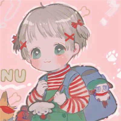 闺蜜头像卡通两张超萌二次元第1张