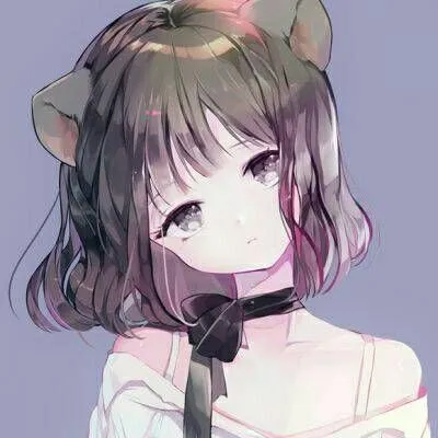 卡通头像女生高冷短发最新版本第1张