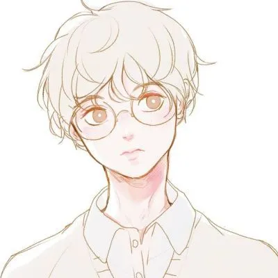 卡通头像男生帅气素描高清图片第1张