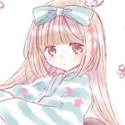 大眼睛萌妹子专属卡通头像高清第1张