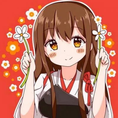 qq闺蜜头像一对两张动漫卡通图片第1张