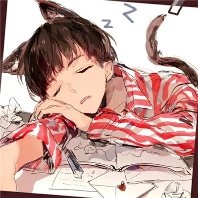 男生卡通冷酷帅气头像第1张