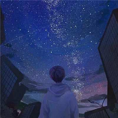 男生动漫头像图片帅气孤独第1张