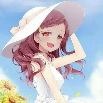 动漫卡通头像女生唯美可爱高清图片第1张