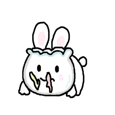 蠢蠢兔系列头像呆萌呆萌的第1张