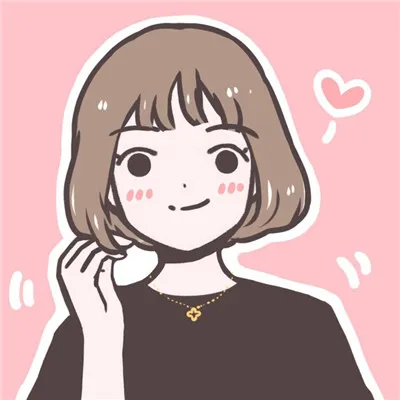 可爱女生素描手绘头像第1张