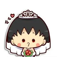 呆萌的情侣卡通头像一左一右第1张