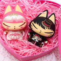 可爱拽猫卡通情侣头像第1张