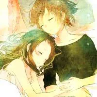 手绘卡通情侣图片头像第1张