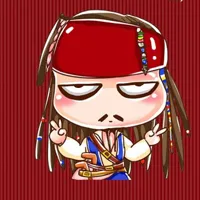 妖未初剪刀手可爱卡通头像图片下载第1张