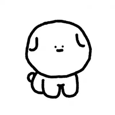 高清超萌可爱又简单的简笔画头像第1张