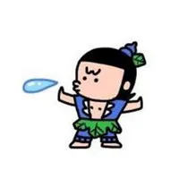 卡通版可爱的葫芦娃五娃图片头像第1张