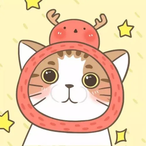 可爱经典的微信情侣头像一男一女一人一张卡通第1张