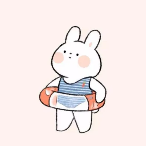 个性经典手绘微信情侣头像图片一对卡通可爱第1张