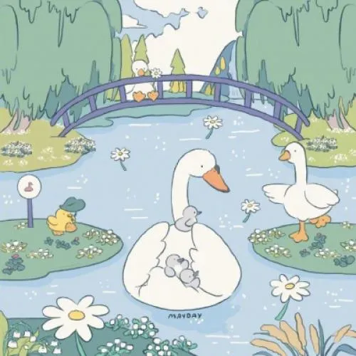 童话风插画微信头像第1张