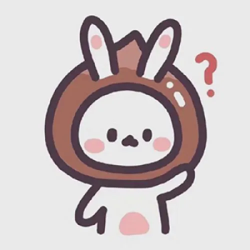 可爱兔兔卡通头像第1张