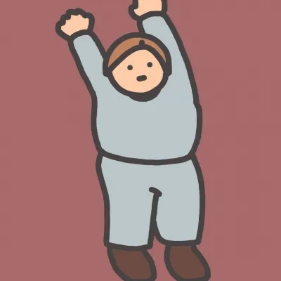 搞怪小人卡通情侣头像第1张