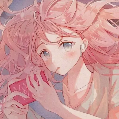 仙气飘飘的女生动漫头像图片第1张