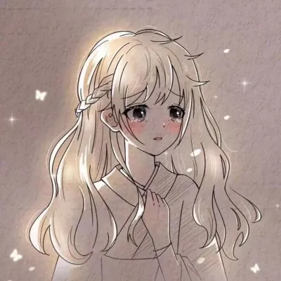 一男一女一人一张情侣头像动漫卡通第1张