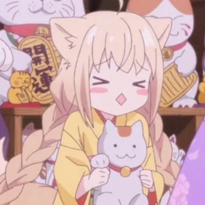 最新卡通头像女可爱呆萌第1张