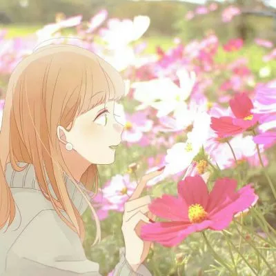 超萌二次元少女动漫微信头像第1张