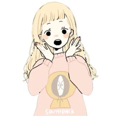 闺蜜动漫头像一对两张简简单单的第1张