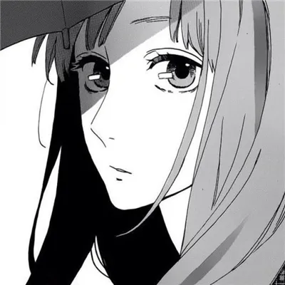 黑白头像动漫女生冷酷伤感空间第1张