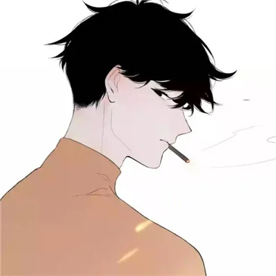 精选黑白动漫帅哥头像第1张